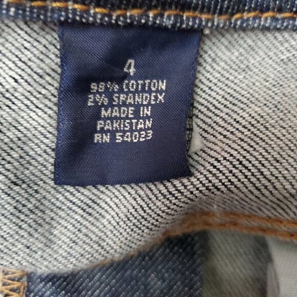 💎094 GAP Bootcut Stretch Cropped Jeans - Picture 4 of 7